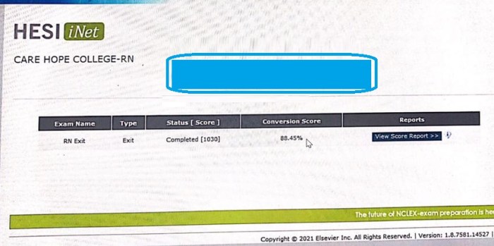 Hesi exit exam test bank 2022