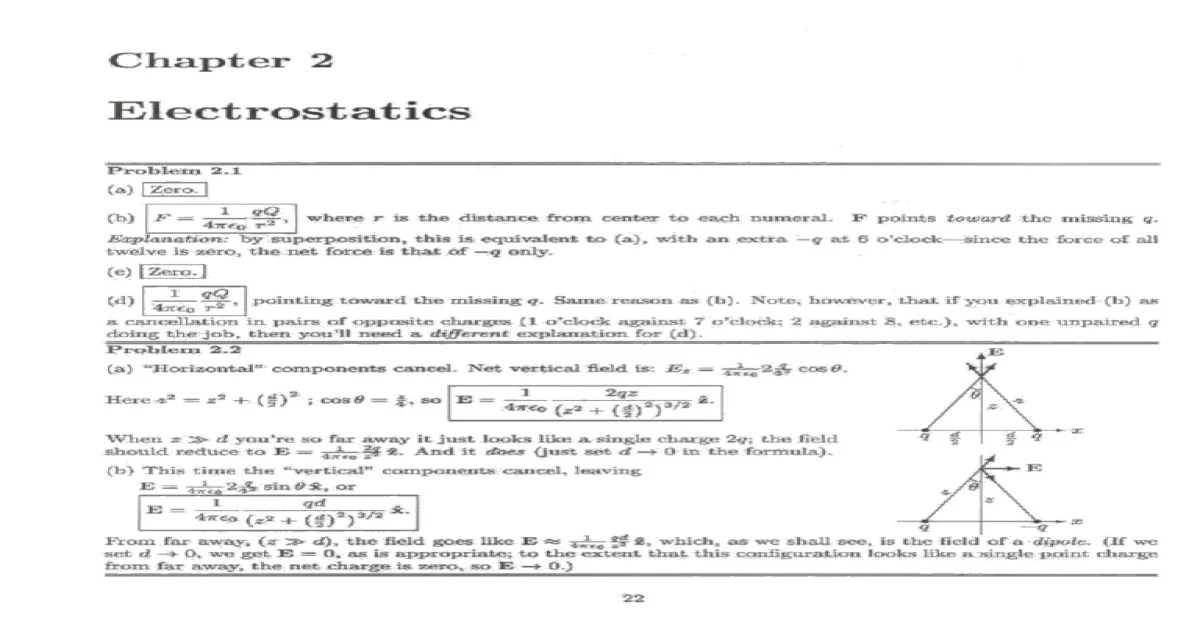 Griffith electrodynamics 4th edition solution