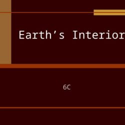 Rock earth interior evidence tectonics ch plate section samples ppt powerpoint presentation